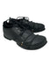John Fluevog Shoe Size 8 Black Leather Solid Sandal Lace Up Men's Shoes Black / 8