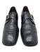 Sandro Shoe Size 9 Black Leather Solid Single Monkstrap Dress Men's Shoes Black / 9