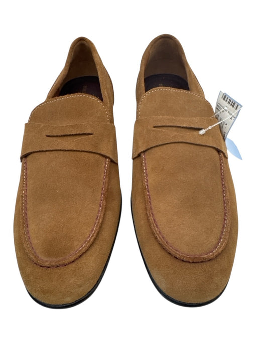 Bruno Magli Shoe Size 8.5 New Brown Suede Solid Dress Men's Shoes Brown / 8.5