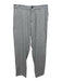 Ted Baker Size 30R Gray & Black Polyester Blend All Over Print Zip Fly Pants Gray & Black / 30R