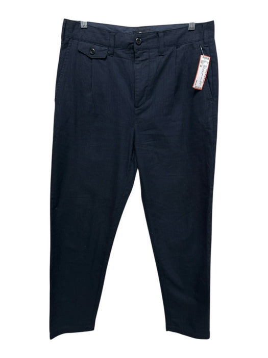 Rails Size 30 Blue & Brown Cotton Striped Zip Fly Men's Pants Blue & Brown / 30