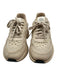 Loeffler Randall Shoe Size 40 Beige Leather Upper Crochet Detail Chunky Sneakers Beige / 40