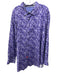 Robert Graham Size 4XL Purple Cotton Blend Abstract Button up Long Sleeve Shirt Purple / 4XL