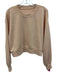 Lululemon Size 4 Peach Pink Modal Blend Long Sleeve Pullover Sweatshirt Sweater Peach Pink / 4