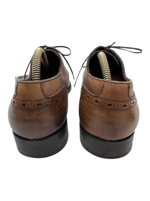 Zegna Shoe Size 9 AS IS Brown Leather Solid Dress Men's Shoes Brown / 9