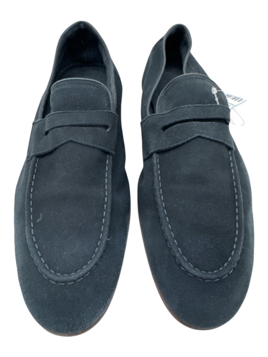 Suitsupply Shoe Size 42 Navy Suede Solid Dress Men's Shoes Navy / 42