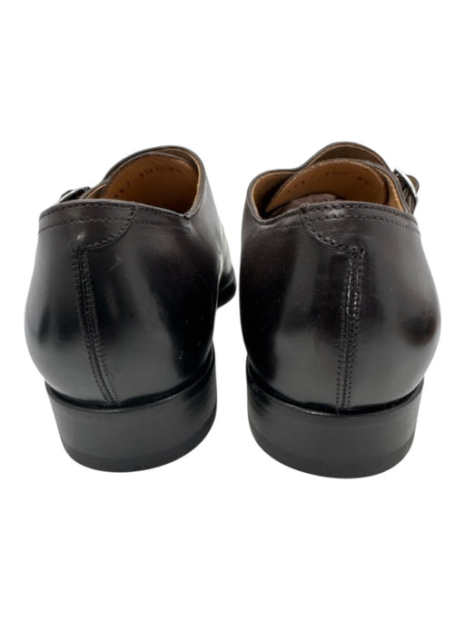 Suitsupply Shoe Size 41.5 Dark Brown Leather Solid Double Monk Strap Dress Shoes Dark Brown / 41.5