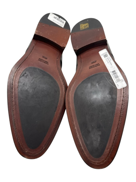Suitsupply Shoe Size 41.5 Dark Brown Leather Solid Double Monk Strap Dress Shoes Dark Brown / 41.5