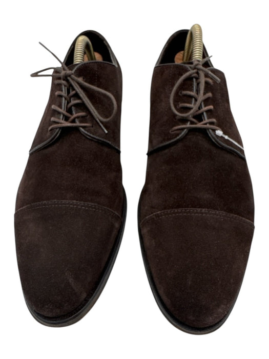 Suitsupply Shoe Size 42 Dark Brown Suede Solid Dress Men's Shoes Dark Brown / 42