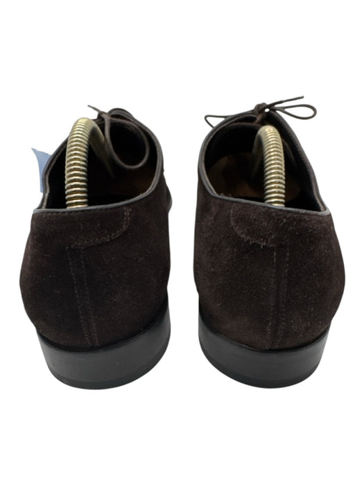 Suitsupply Shoe Size 42 Dark Brown Suede Solid Dress Men's Shoes Dark Brown / 42