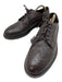 Suitsupply Shoe Size 42 Dark Brown Leather Solid Broguing Men's Shoes Dark Brown / 42
