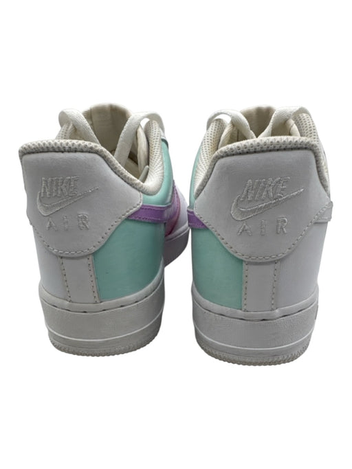 Nike Air Force 1 Shoe Size 7.5 White & Multi Leather Low Top lace up Sneakers White & Multi / 7.5