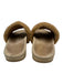 Jenni Kayne Shoe Size 38 Tan Leather & Fur Shearling Slides Sandals Tan / 38