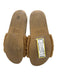 Jenni Kayne Shoe Size 38 Tan Leather & Fur Shearling Slides Sandals Tan / 38