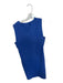 Evereve Size S Cornflower Blue Cotton Sleeveless Midi High Neck Dress Cornflower Blue / S