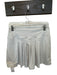 Vuori Size Est M Gray Heathered Elastic Waist Mesh Lining Pleated Athletic Skort Gray / Est M