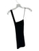 Lovers + Friends Size S Black Polyester Blend Sleeveless Assymetric Mini Dress Black / S