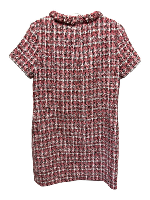 Tuckernuck Size S Salmon Pink, White & Black No Fabric Tag Short Sleeve Dress Salmon Pink, White & Black / S