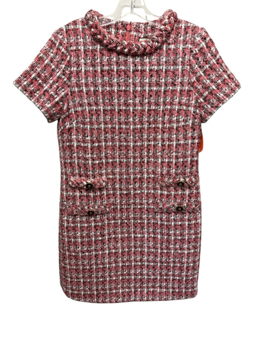 Tuckernuck Size S Salmon Pink, White & Black No Fabric Tag Short Sleeve Dress Salmon Pink, White & Black / S