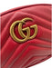 Gucci Red Leather Chevron Fanny Pack Gold Hardware Belt Bag Bag Red / Small