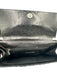 Bottega Veneta Black Leather Alligator Silver Hardware Flap Evening Bag Bag Black / XS