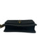 Kurt Geiger Black Leather Brass Hardware Chain Bag Black / XS