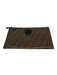 Fendi Brown Print Coated Canvas Monogram Zipper Pouch Clutch Brown Print
