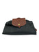 Longchamp Gray & Brown Nylon & Leather Snap Closure Backpack Backpack Gray & Brown