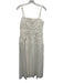 Simkhai Size 6 White Cotton Floral Application Spaghetti Strap Midi Dress White / 6