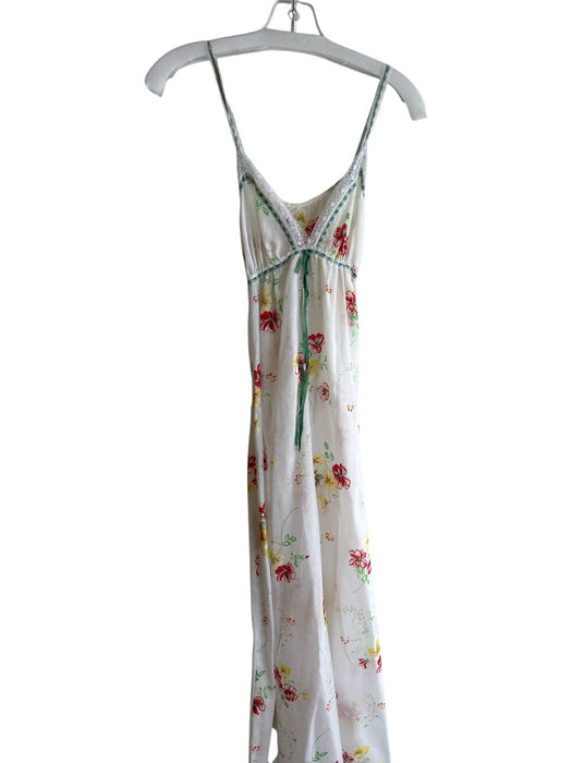 Juli Jr. of Slumbertogs Ivory & Multi Cotton Blend Floral 2 Piece Set Loungewear Ivory & Multi