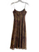 Laundry by Shelli Segal Size 4 Brown Polyester Lined Spaghetti Strap Dress Brown / 4