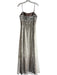 Jovani Size 8 Light Green Polyester & Rayon Back Zip Spaghetti Strap Beaded Gown Light Green / 8