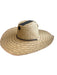 Kool Breeze Tan Straw Wide Brim Fan Hat Tan