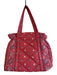 Pierre Deux Dark pink & Mulit Paisley Print 2 handles Velcro closure Bag Dark pink & Mulit / Medium