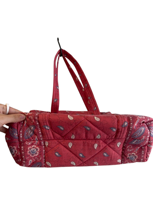 Pierre Deux Dark pink & Mulit Paisley Print 2 handles Velcro closure Bag Dark pink & Mulit / Medium