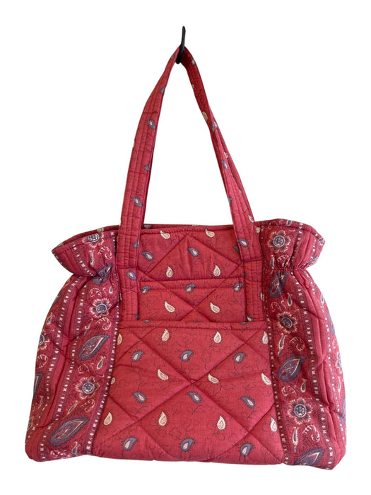 Pierre Deux Dark pink & Mulit Paisley Print 2 handles Velcro closure Bag Dark pink & Mulit / Medium