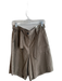 By Anthropologie Size XS Army Fatigue Green Cotton Blend Belt Zip Fly Shorts Army Fatigue Green / XS