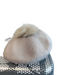 Studio Light Gray Wool Blend Beret Hat Light Gray / One Size