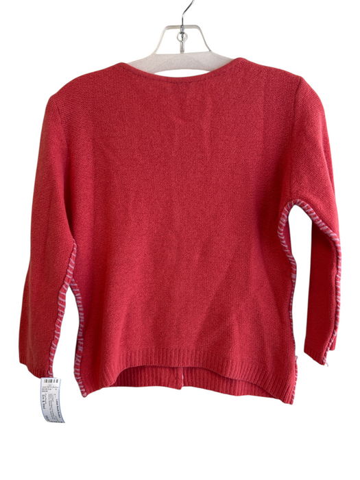 Free People Size Sm & Med Melon Wool Blend Front Button Long Sleeve Cardigan Melon / Sm & Med