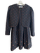 La Provence De Pierre Deux Size Est Small Black, Red & Green Cotton Skirt Set Black, Red & Green / Est Small