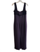 Andrea Polizzi for Rex Lester Size 8 Purple Acetate Square Neck Back Zip Dress Purple / 8