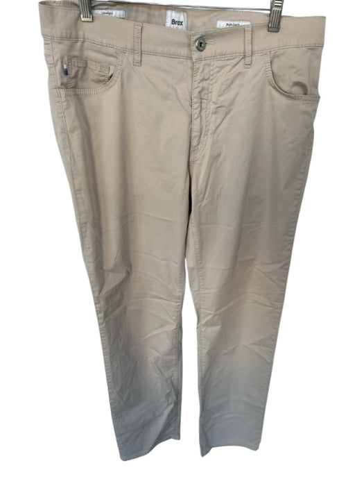 Brax Size 36X34 Light Khaki Cotton Blend Khakis Men's Pants Light Khaki / 36X34