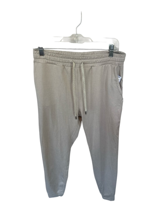 Vuori Size M Taupe Polyester Blend Drawstring Jogger Athletic Pants Taupe / M