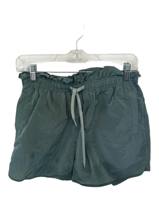 Varley Size M Sage green Nylon Drawstring Solid Athletic Shorts Sage green / M
