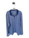 Southern Tide Navy & White Polyester Blend Striped Half Zip Long Sleeve Pullover Navy & White / XXL