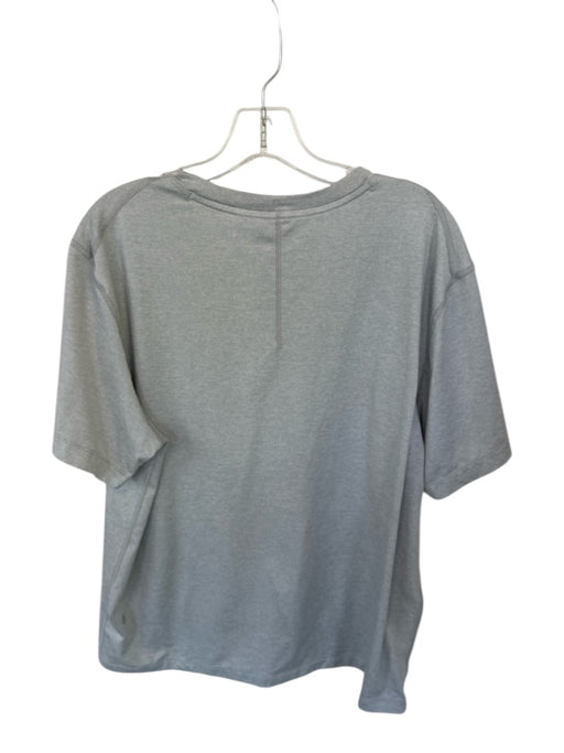 Lululemon Size Est XL Light Gray Heathered Athletic Men's T-Shirt Light Gray / Est XL