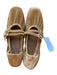 Free People Shoe Size 10 Carmel Suede Buckles Rhinestone Ballet Flats Carmel / 10