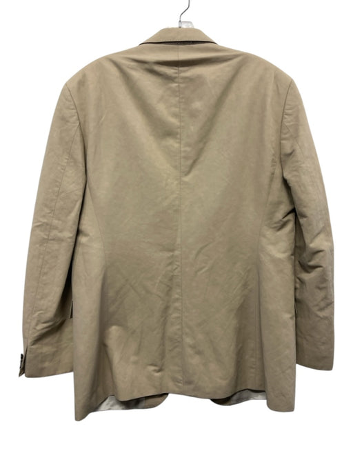 Boss Hugo Boss AS IS Beige Cotton Blend 2 Button Blazer Beige / 42R