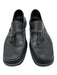 Ferragamo Shoe Size 12 Black Leather Solid Slip On Men's Shoes Black / 12