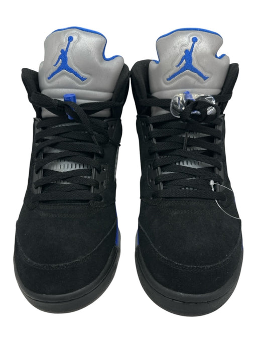 Jordan Shoe Size 12 Black & Blue Suede Solid Sneaker Men's Shoes Black & Blue / 12